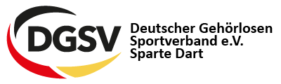 Deutscher Gehörlosen-Sportverband e.V. — Sparte Dart logo